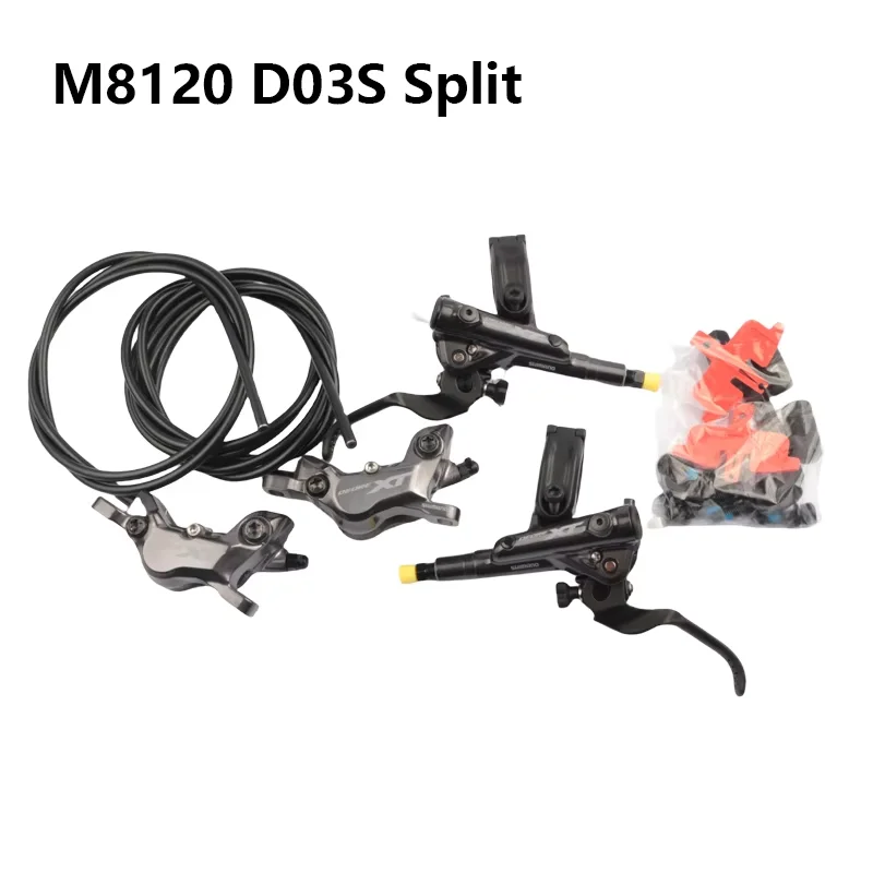 Shimano-油圧ブレーキセットSLXtm6120 m7120 m8120,フロントおよびリア