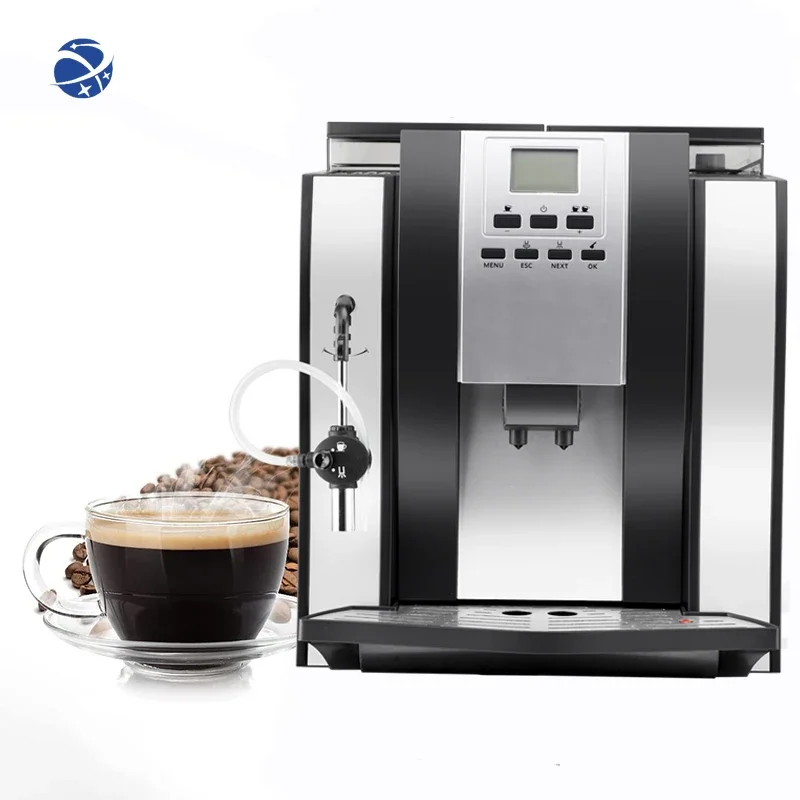 

YUNYI Commercial All-in-One Machine For home Use Smart Touch Screen 19 Bar Full Automatic Coffee Machine