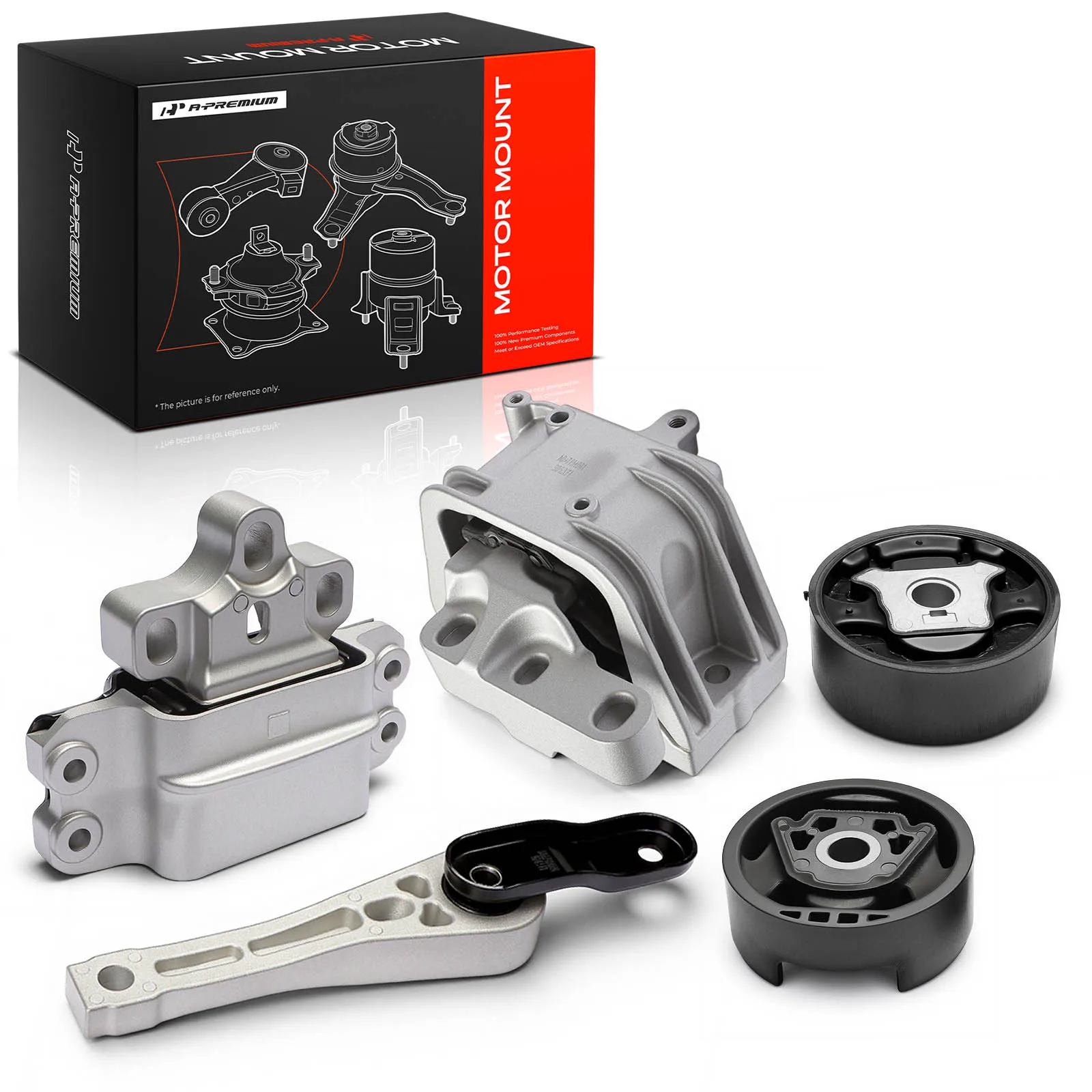 A-Premium 5pcs Engine Motor & Engine Torque Strut Mount & Transmission Mount for Volkswagen Jetta 2012-2017 Golf 2013 Beetle