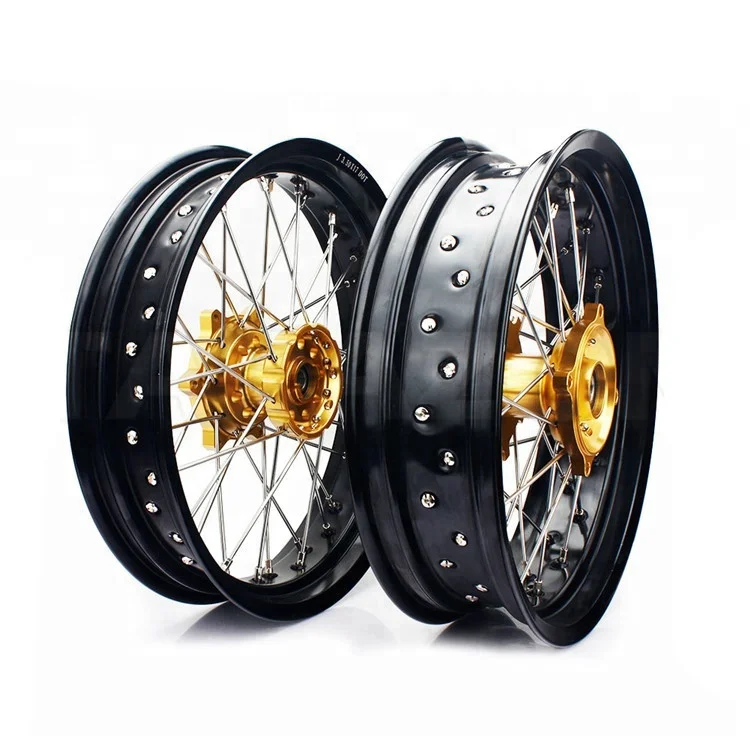 

Custom Aluminum Motorcycle Rear Spoke Wheels Rim for For Dirt Bikes
