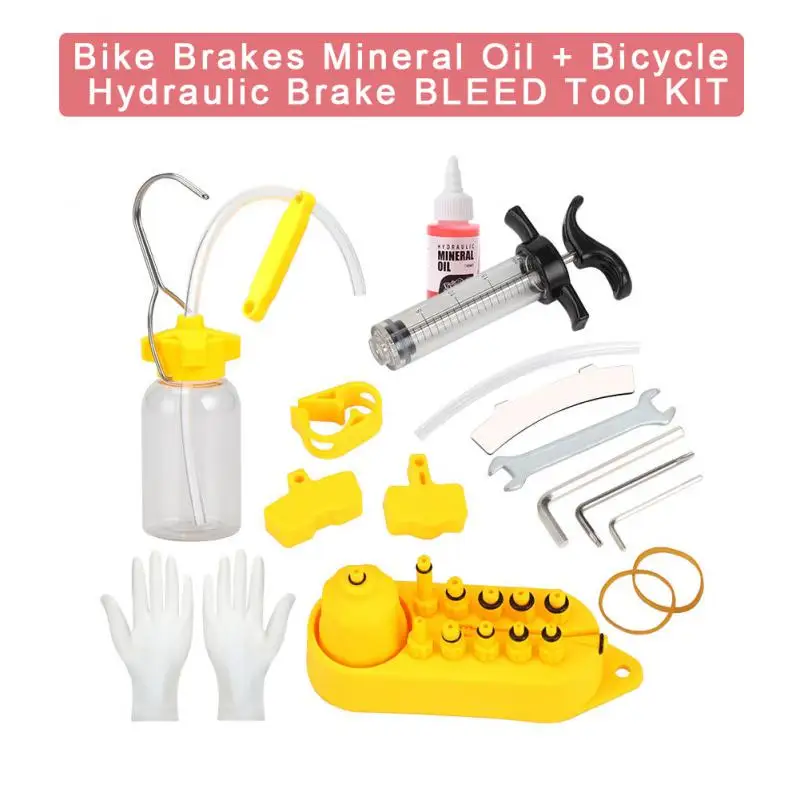 ระบบเบรกน้ำมันเบรกจักรยานน้ำมันแร่60มล. สำหรับจักรยานเสือภูเขา Shimano 27RD จักรยานน้ำมันไฮดรอลิก