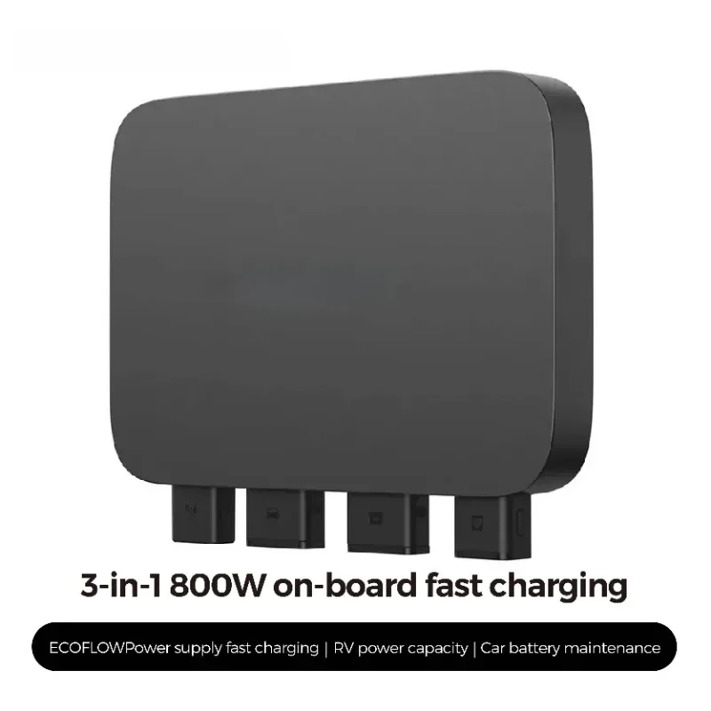 EcoFlow 800W 3-in-1 Fast DC-DC Car Alternator Charger for Portable  Station Outdoor System