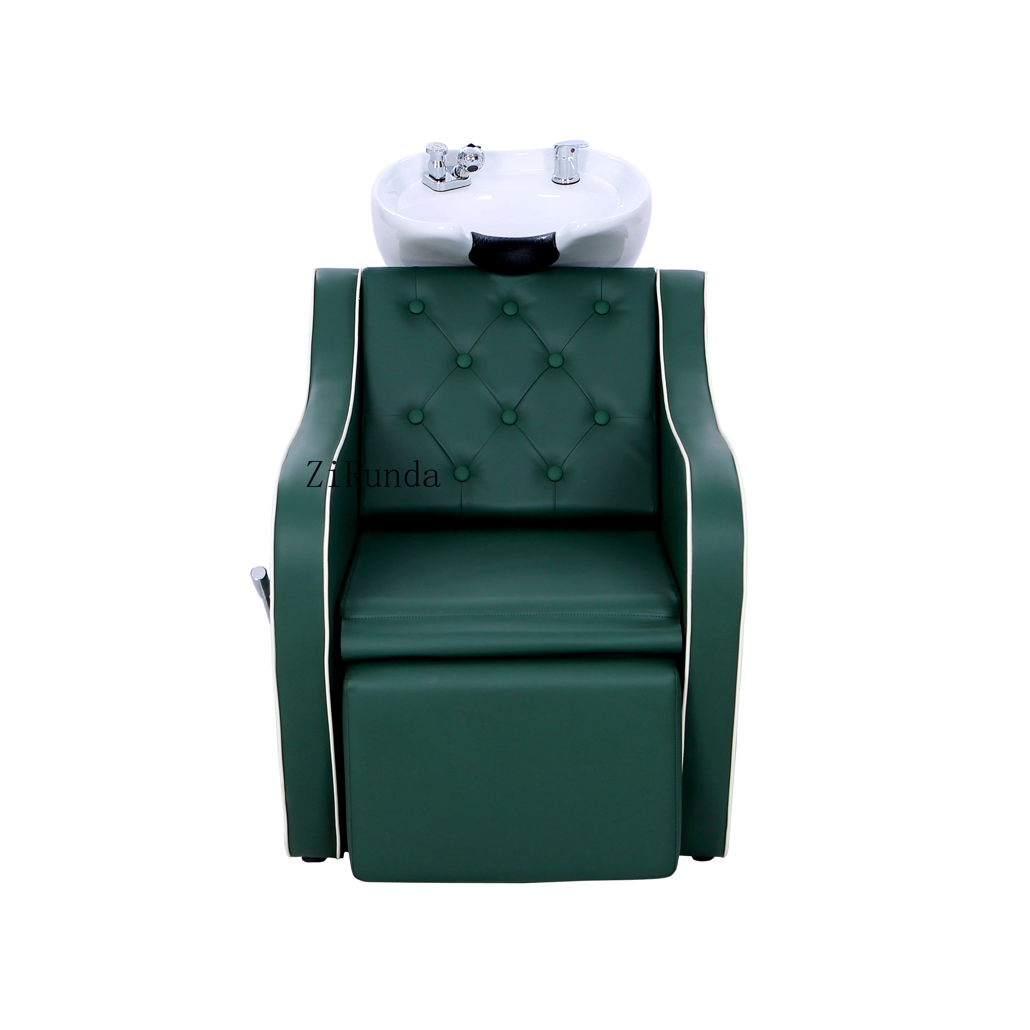 كرسي وحوض شامبو احترافي عالي الجودة مريح ومتين