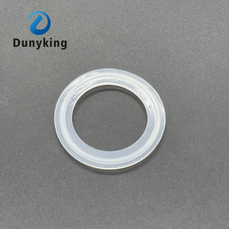 5PCS Fit 19mm-Pipe x 159mm O/D Sanitary Tri Clamp Ferrule Silicone Sealing Strip Gasket Ring Washer For Homebrew Dairy Product