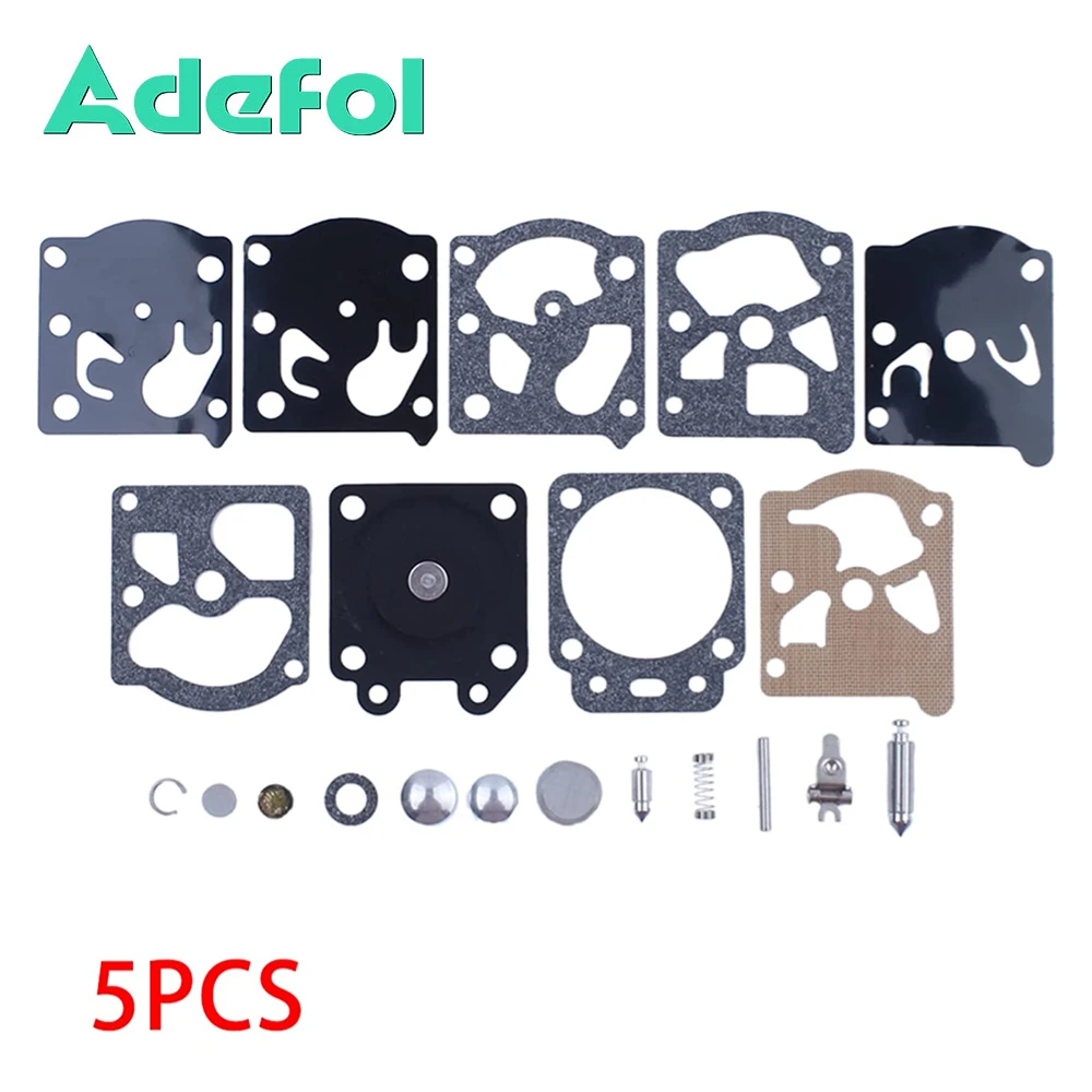 5pcs Carburetor Repair Overhaul Kit For Walbro K24-WAT WT274 WT424 WT592 WT620 WT621 Carburetor Repair Kit.