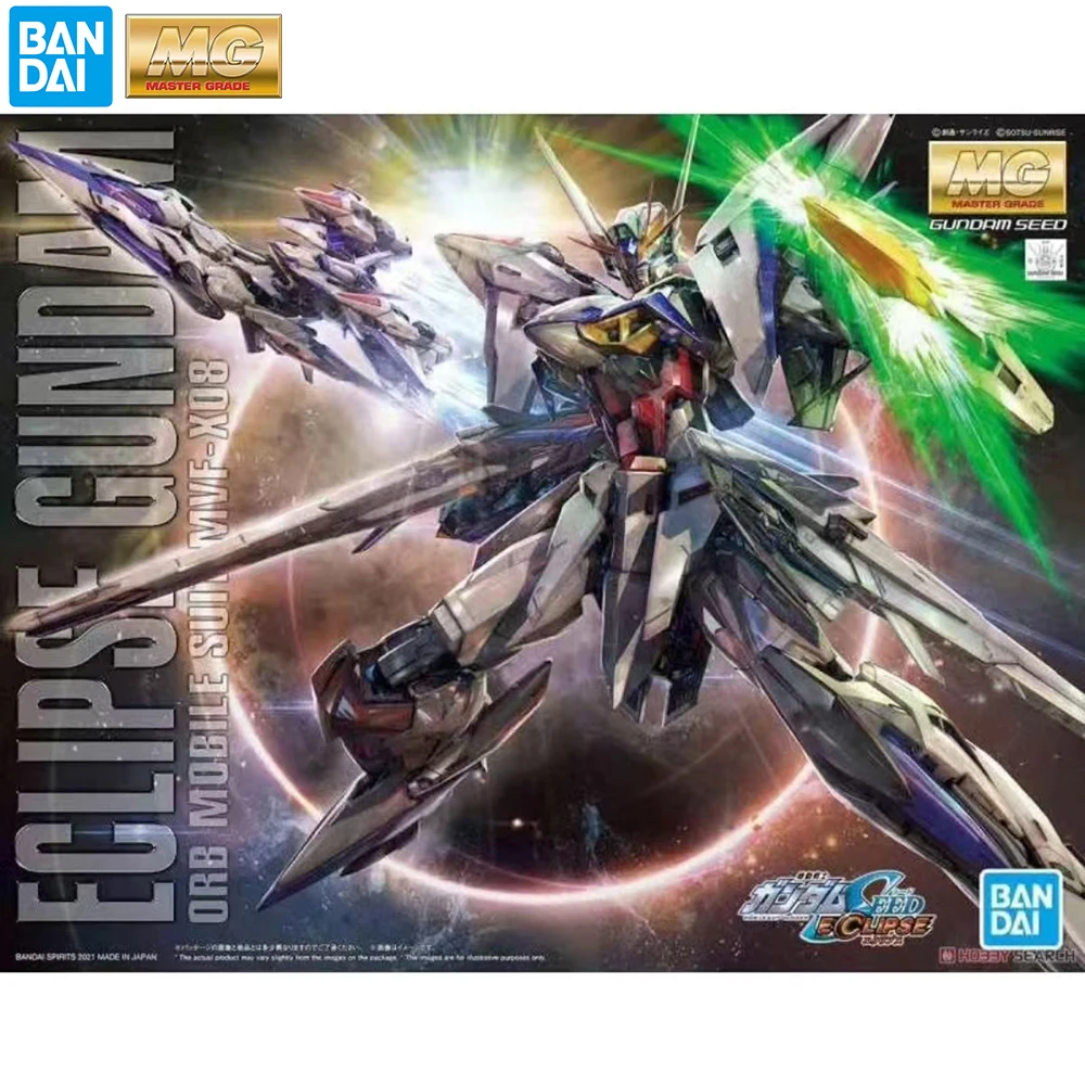 

[In Stock] Original Bandai MG MVF-X08 Eclipse Gundam 1/100 Scale Assembling Anime Action Figure Nice Collectible Model Toys