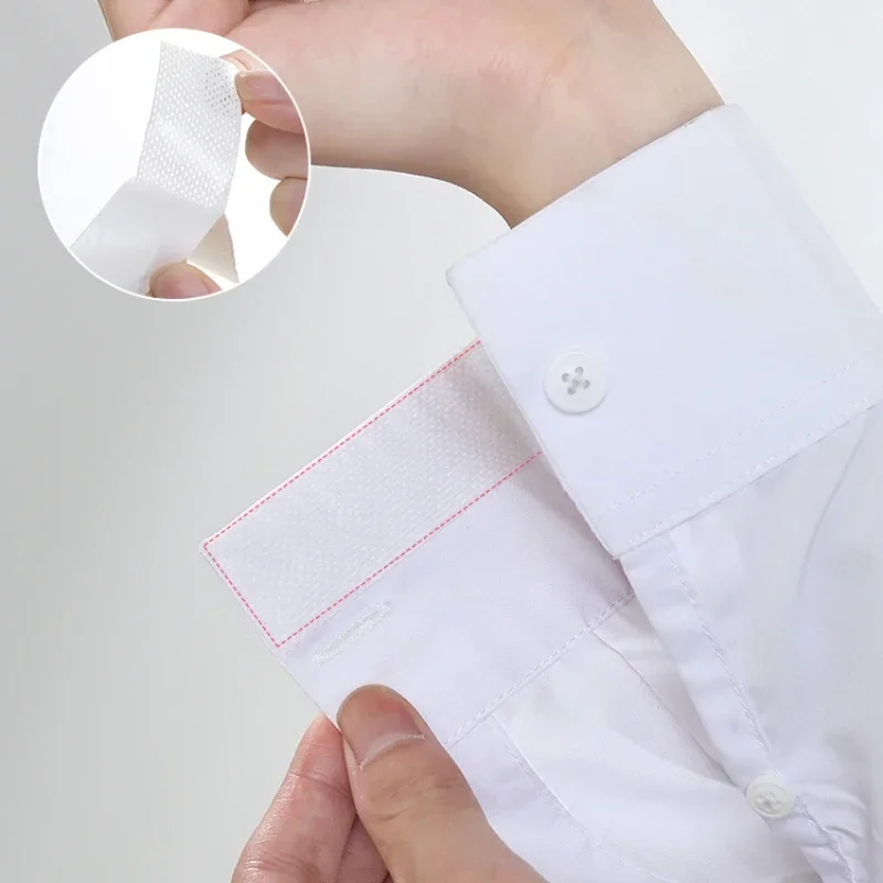 Autocollant de fixation de protection Anti-salissure pour col de chemise et chapeau, 8/40M, bande jetable auto-adhésive, ruban laminé absorbant la sueur
