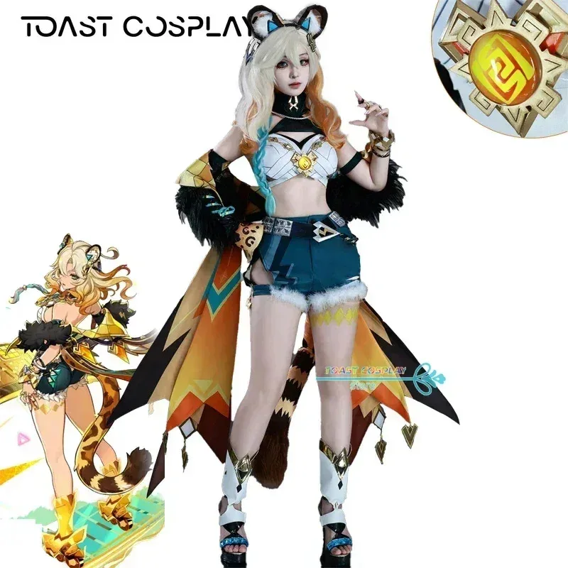 

Xilonen Cosplay Game GenshinImpact Xilonen Cosplay Costume Wig Anime Role Play Carnival Party Comic Con Animation Prop Suits