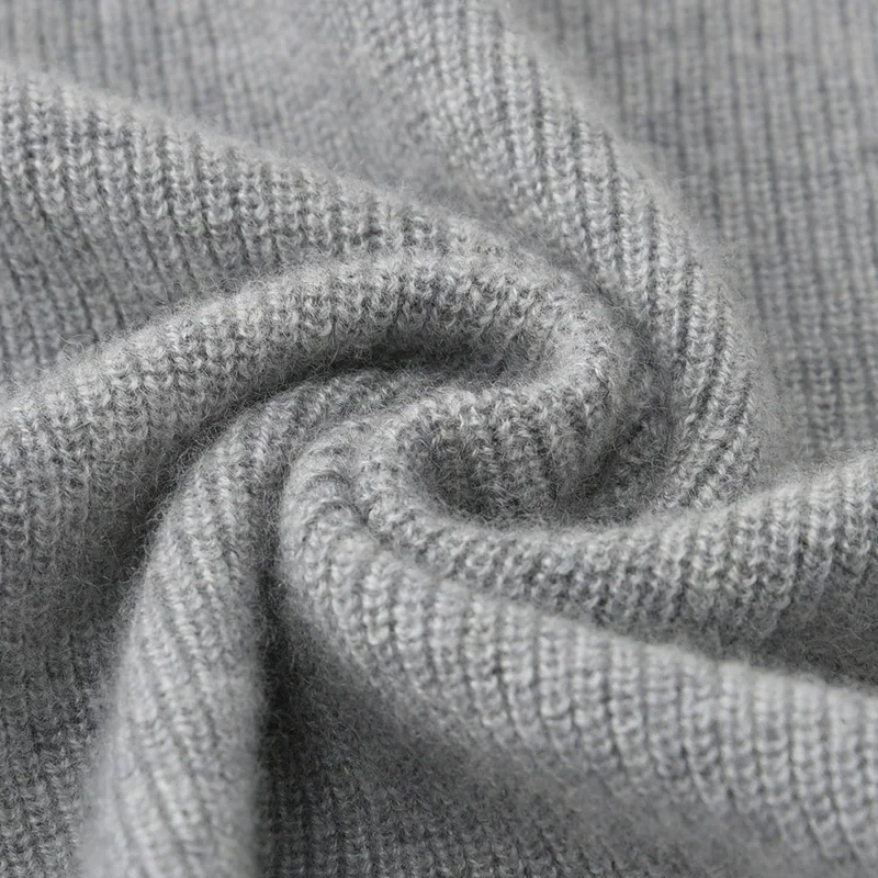 Nam Áo Len 100% Cashmere Mùa Đông Ấm Thông Minh Mới Cổ Máy Tính Dệt Kim Doanh Nghiệp Cổ Tròn Áo Thun Chắc Chắn Nam Quần Áo