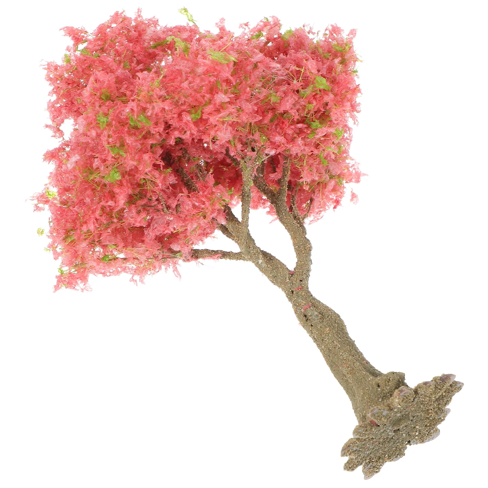 

Micro Landscape Model Tree Cupcake Topper Artificial Miniature Toppers Track Scene Accessory
