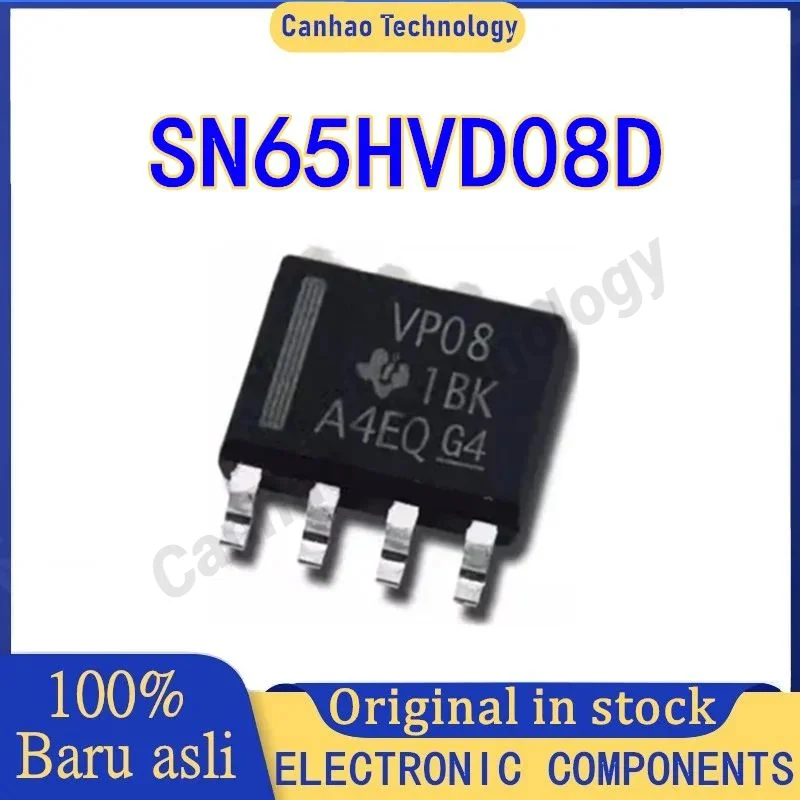 

10PCS SN65HVD08D SN65HVD08DR SN65HVD08 SOP-8 IC In Stock