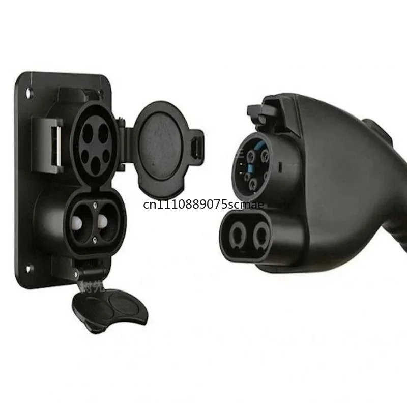 

CCS1 Combo 1 Charging Socket 200A AC DC Integrated Fast Charging Port American Standard EV Charging Inlet