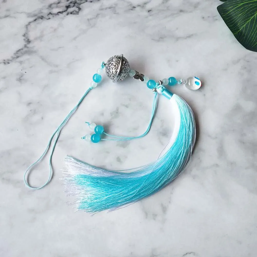 Keychain Pendant Decorations Bag Pendant Chen Qing Ling Tassel Ornaments Car Pendant Chen Qing Ling Cosplay Prop Mo Dao Zu Shi - Image 5