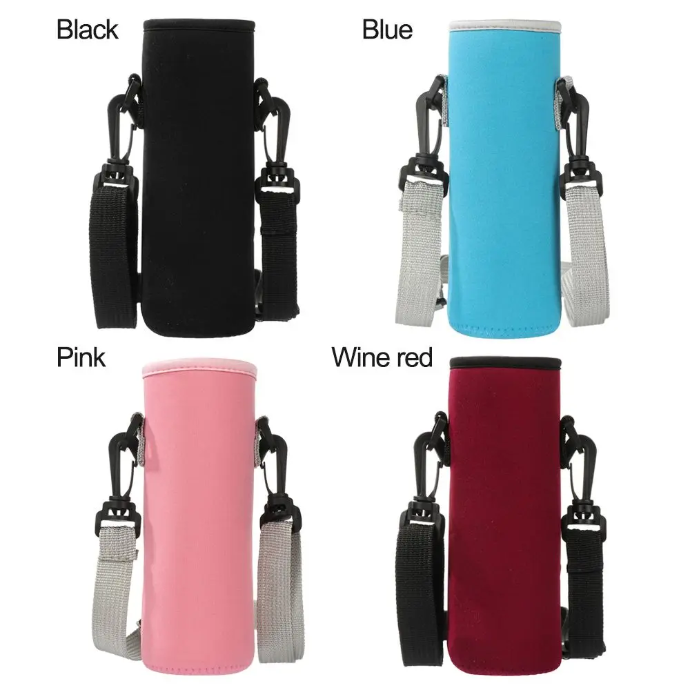 Useful Insulat Bag With Strap Pouch Cup Sleeve Water Bottle Cover Water Bottle Case Vacuum Cup Sleeve