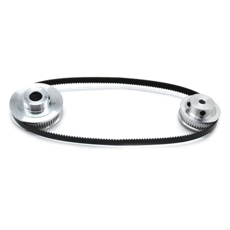 H58C Aluminum Timing Pulleys Synchronous Wheel with 20&36 Teeth and 200mm Belt