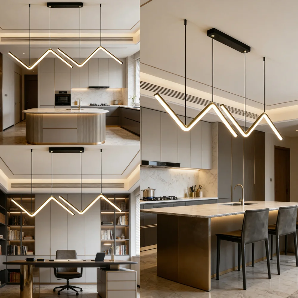 黒のミニマリスト吊り下げ照明器具モダンな-led-ペンダントライトダイニングルームレストランキッチンオフィスカフェ屋内装飾ランプ