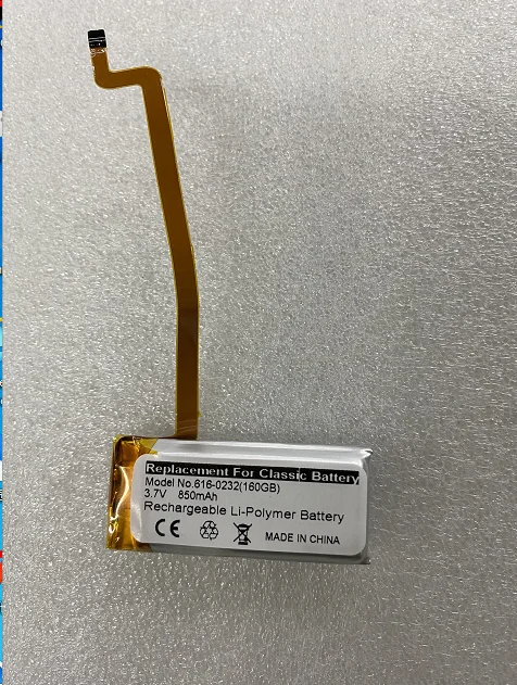 650mAh 850mAh Battery for iPod Classic Thin 5th 5.5 30GB 6th 80GB