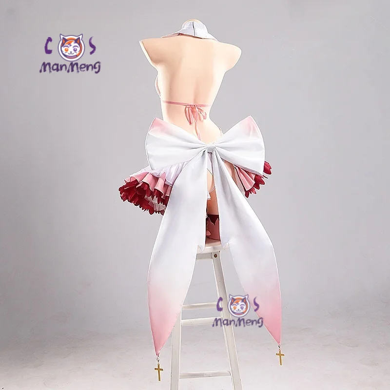 

Anime Fate Illyasviel von Einzbern Cosplay Costume FGO Illyasviel Christmas Party Women's Sexy Skirt Top Socks Tie Glove Set