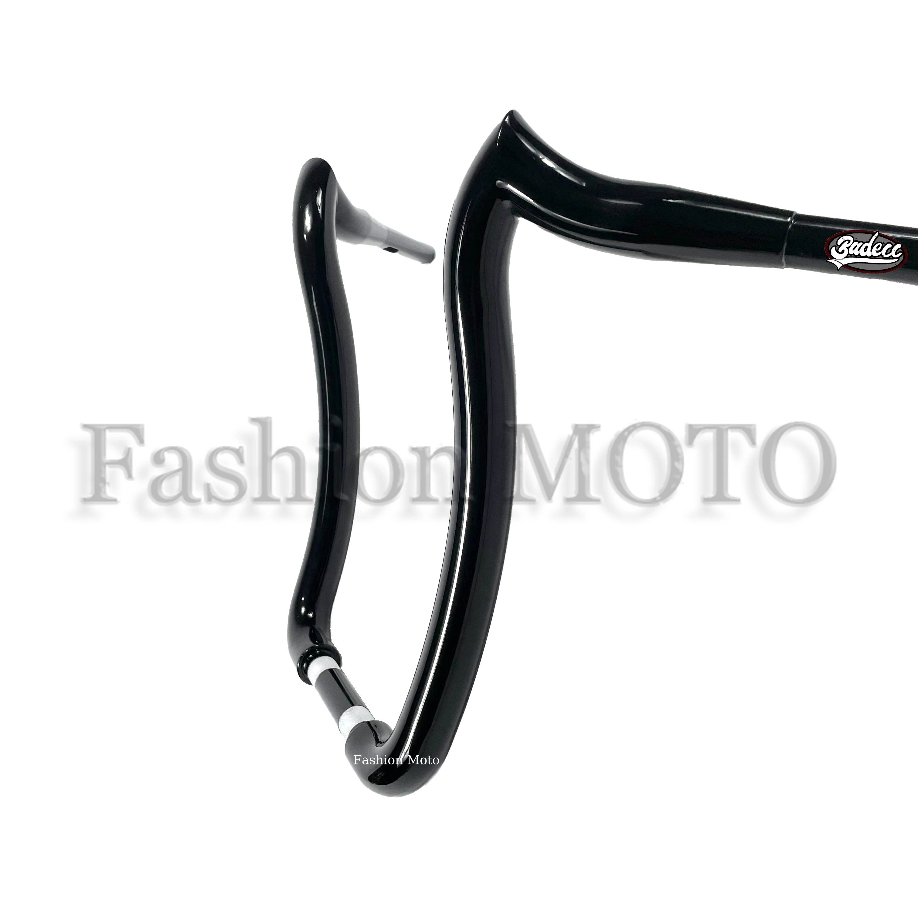 Motorrad 1-1/2 Zoll 38 mm Ziegenhorn Ape Lenker bis 1-1/4 Zoll Bar für Harley Road Glide 2014–2024 Motorrad Custom Bars