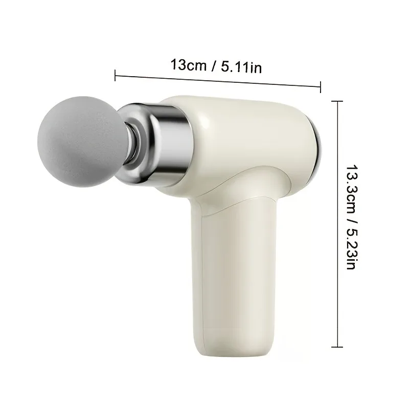 

Massage Gun - Handheld Percussion Massager Suitable for,, for men & Women, Fitness, Post-Workout - Ideal Gift (Rechargeable)