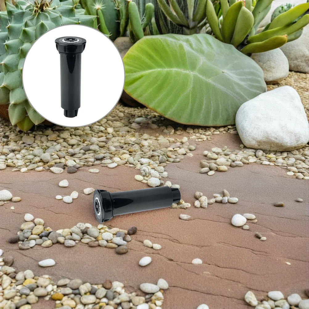 2 قطعة المنبثقة تحت الأرض الرش قابل للسحب ABS الحديقة الري المياه الرش حديقة التلقائي بخاخ الحديقة الدورية #1