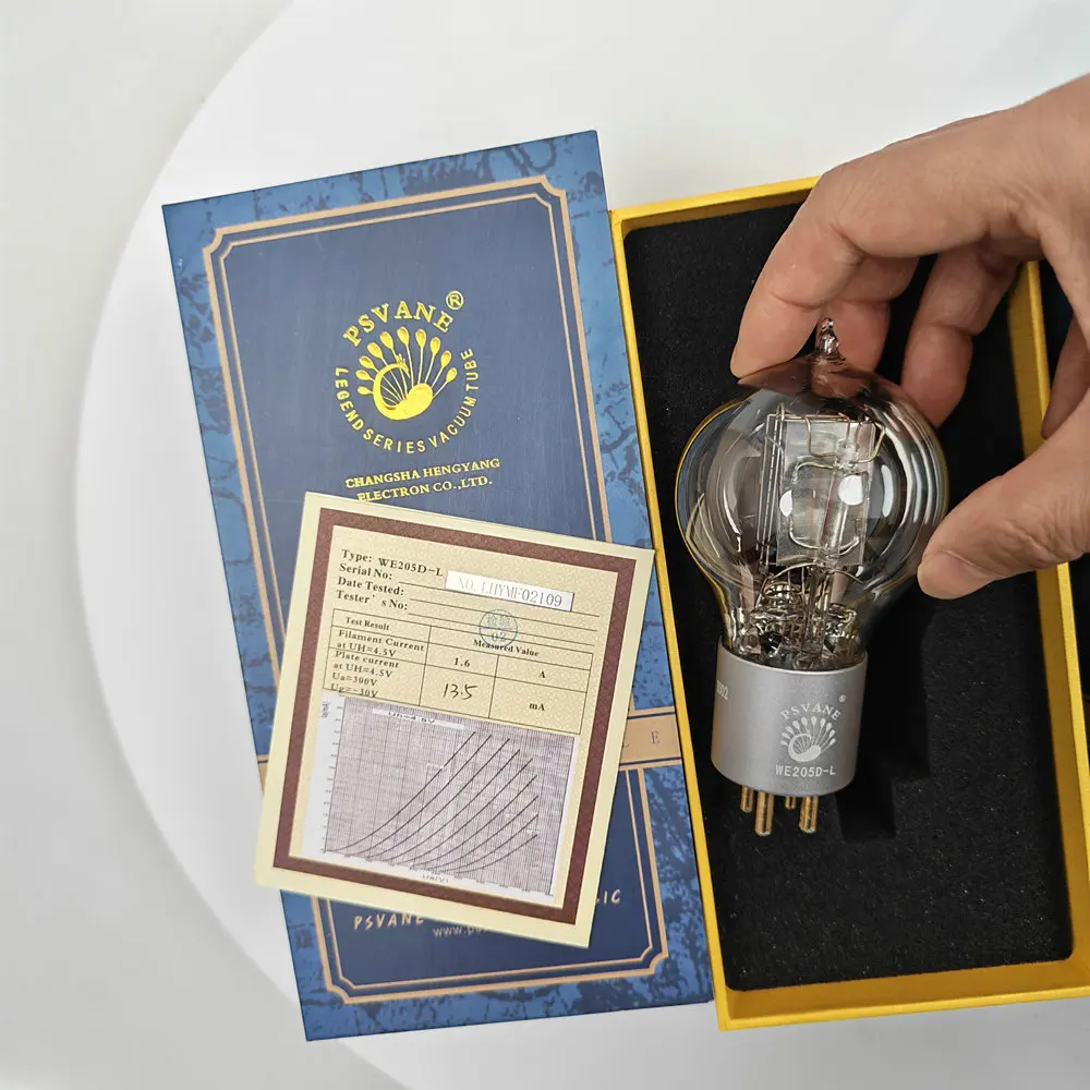 2026 New Product PSVANE WE205D-L WE205D L Vacuum Tube 1:1 Reproduction of Xidian WE205D WE205D-L Electronic Tube Precision Match