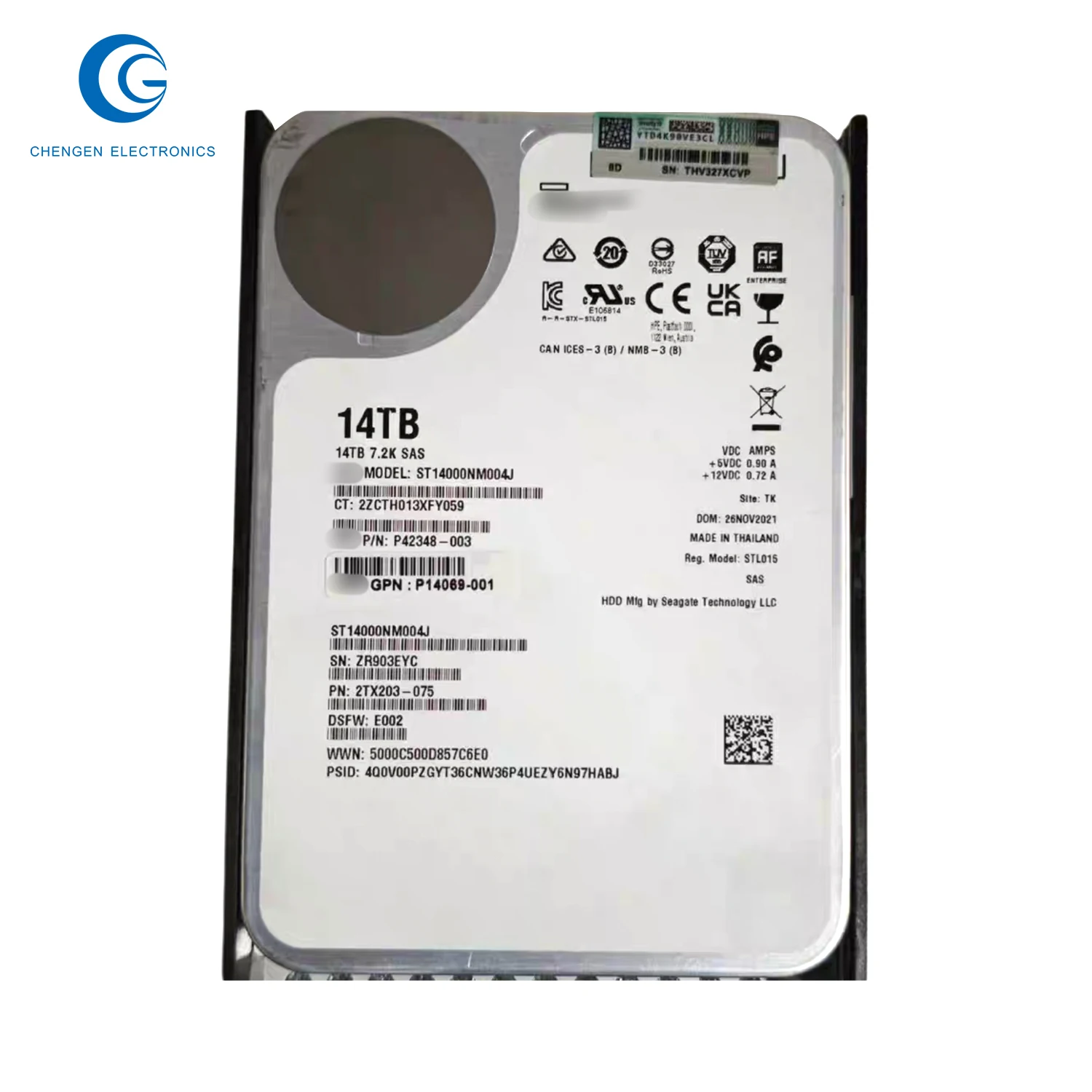 R0Q62A P13252-001 14Tb Sas Hdd 12G Midline 7.2K Lff (3.5In) Sas M2 For Msa Server Hard Disk Drive Hard Drive Hdd