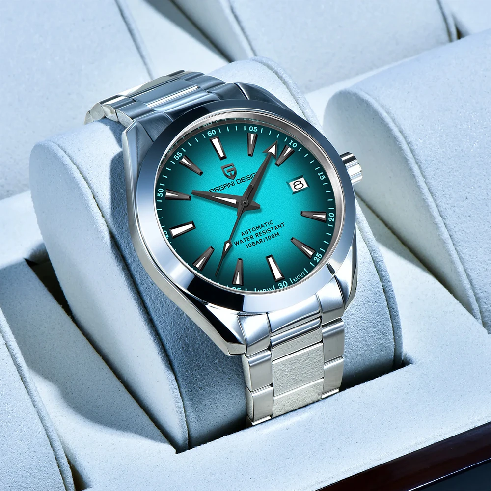 

2025 New PAGANI DESIGN Classic Luxury BusinessWatch Mechanical AutomaticWatch StainlessSteel Waterproof luminous Watches for Man