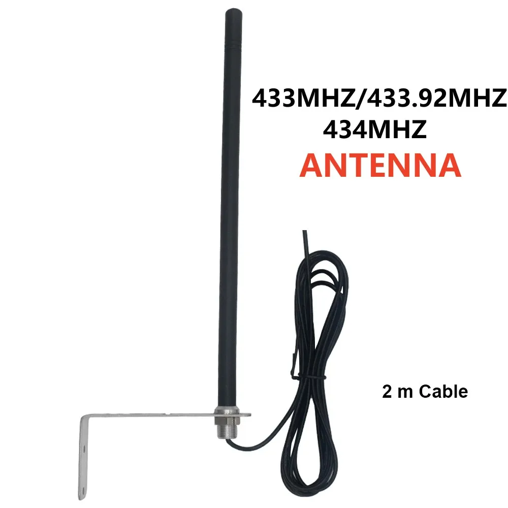 

Outdoor waterproof 433mhz antenna for garage remote control door, with an ultra long distance extender of up to 250m