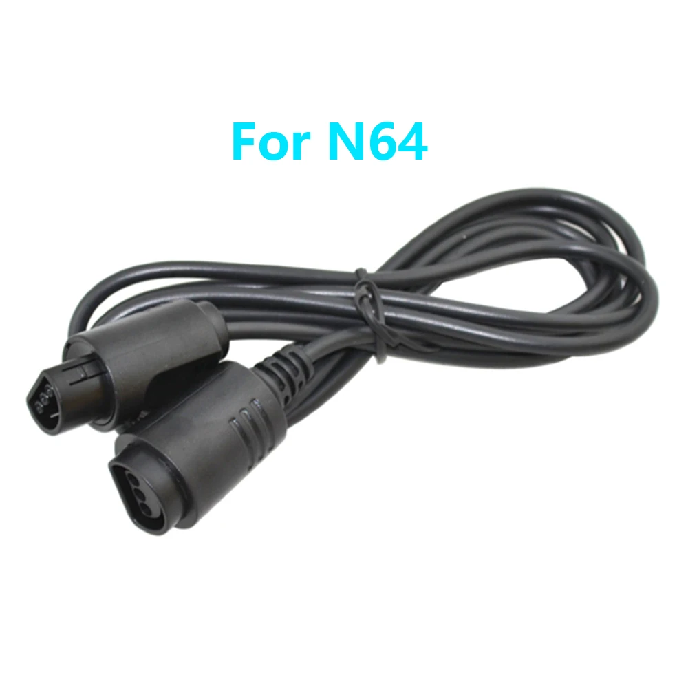 

100pieces 1.8m Gamepad Extension Cable For Nintend For N64 Controller Extend Line Console Lengthen Cord Handle Extension Wire