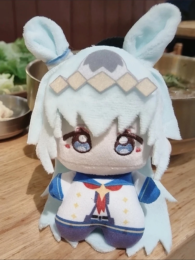 10cm Uma Musume Oguri Cap Plush Toy Stuffed Doll Cute Cartoon Game Anime Peripherals Fans Birthday Christmas Collectible Gifts