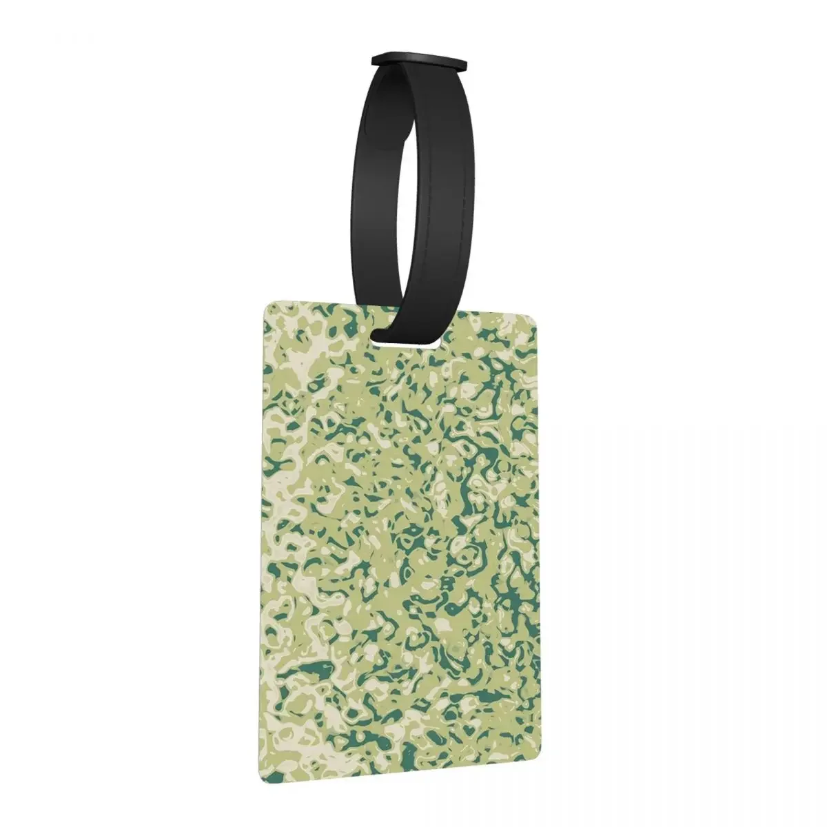 

Colorful Camo Green Camouflage Luggage Tags Suitcase Accessories Travel Baggage Boarding Tag Label Holder ID Name Address