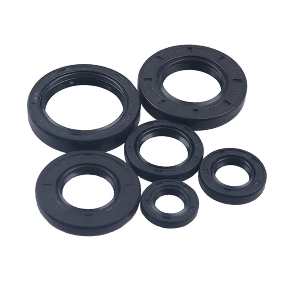 6pcs Motorcycle Engine Oil Seal Kit Vertex Sealing Gaskets for Yamaha YFS200 Blaster 1988-2007