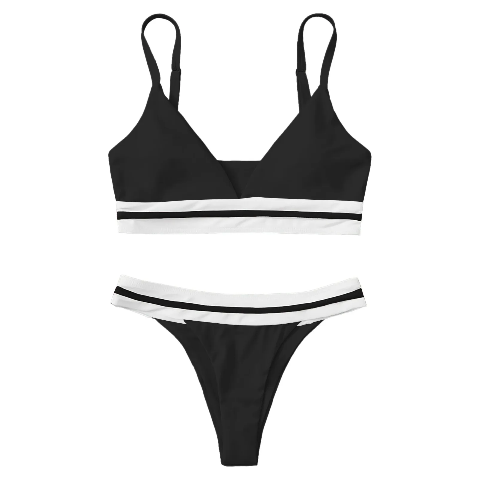 Swimwear Sexy Bikini Women's Split Swimwear The Charm Of Swimsuit Set In Summer Women Swimsuits Shorts And Top