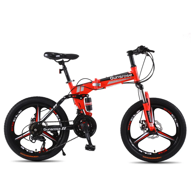 Factory Supply 26 Inch Double Disc Brake Other Folding Mountain Bike Bicycle Foldable OEM Bicicleta Mtb Gear Cycle Mountianbikes