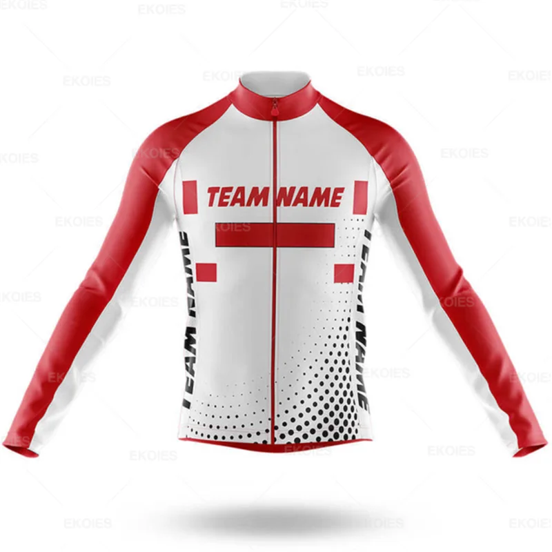 Personalized Customized Team Bike Uniform Four Summer Racing Road Bike Cycling Clothing Maillot Ciclismo Hombre DIY Team Name