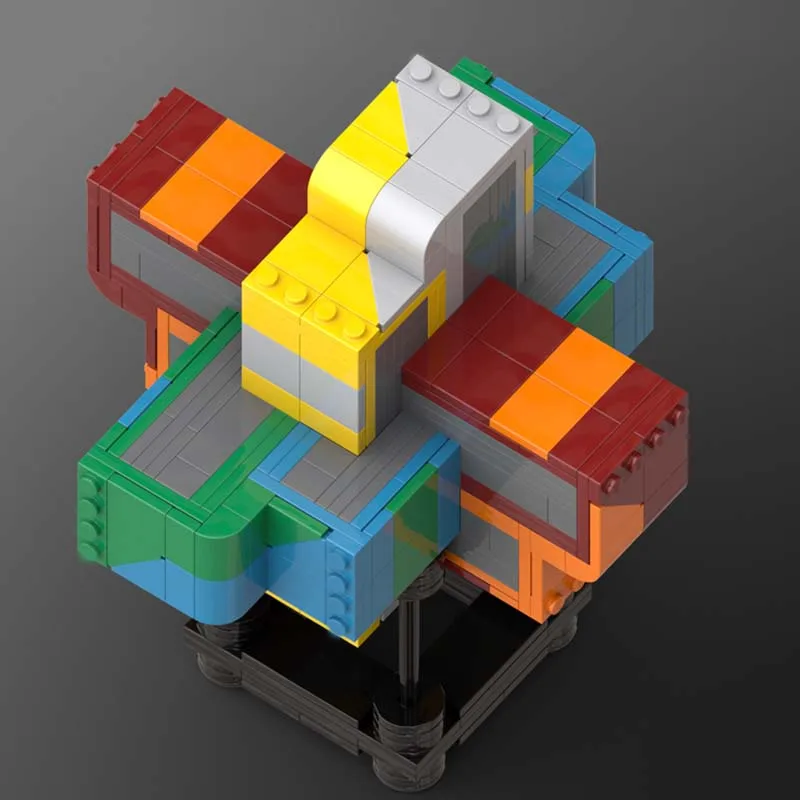 Level 5 Burr riddle blocks DIY Adult Blocks Set Model 401PCSMOC Building Block Shapes Education Toys For Children Gift birthday