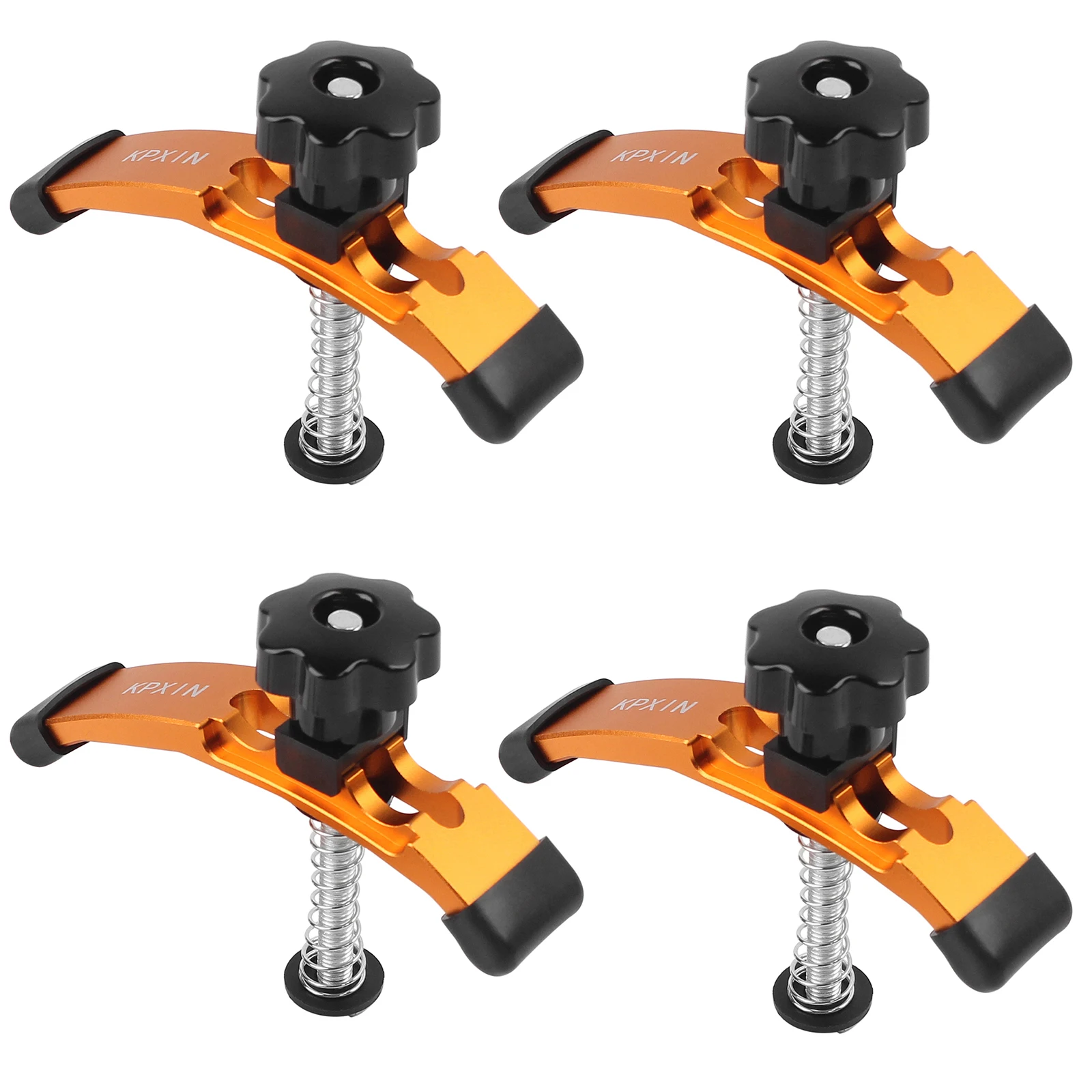 4個セット Tトラックホールドダウンクランプ、5-3/8イン - Tools For Woodworking Workshop のレビューと価格