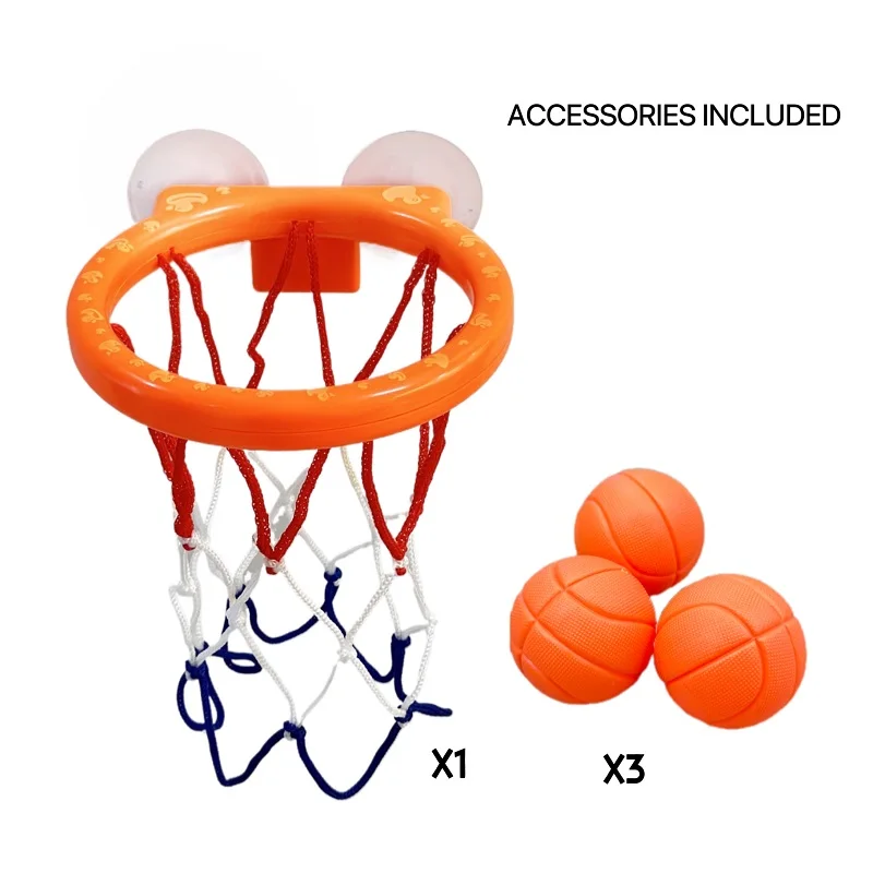Mini Panier De Basket Pour Baignoire – Jeu De Tir Flottant Avec Ventouses – Jouet De Bain Pour Enfants (4-6 Ans) – Sport Et Fun à La Maison Ou à La Plage