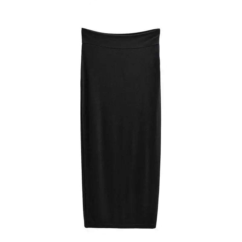 Black 2042 long skirt