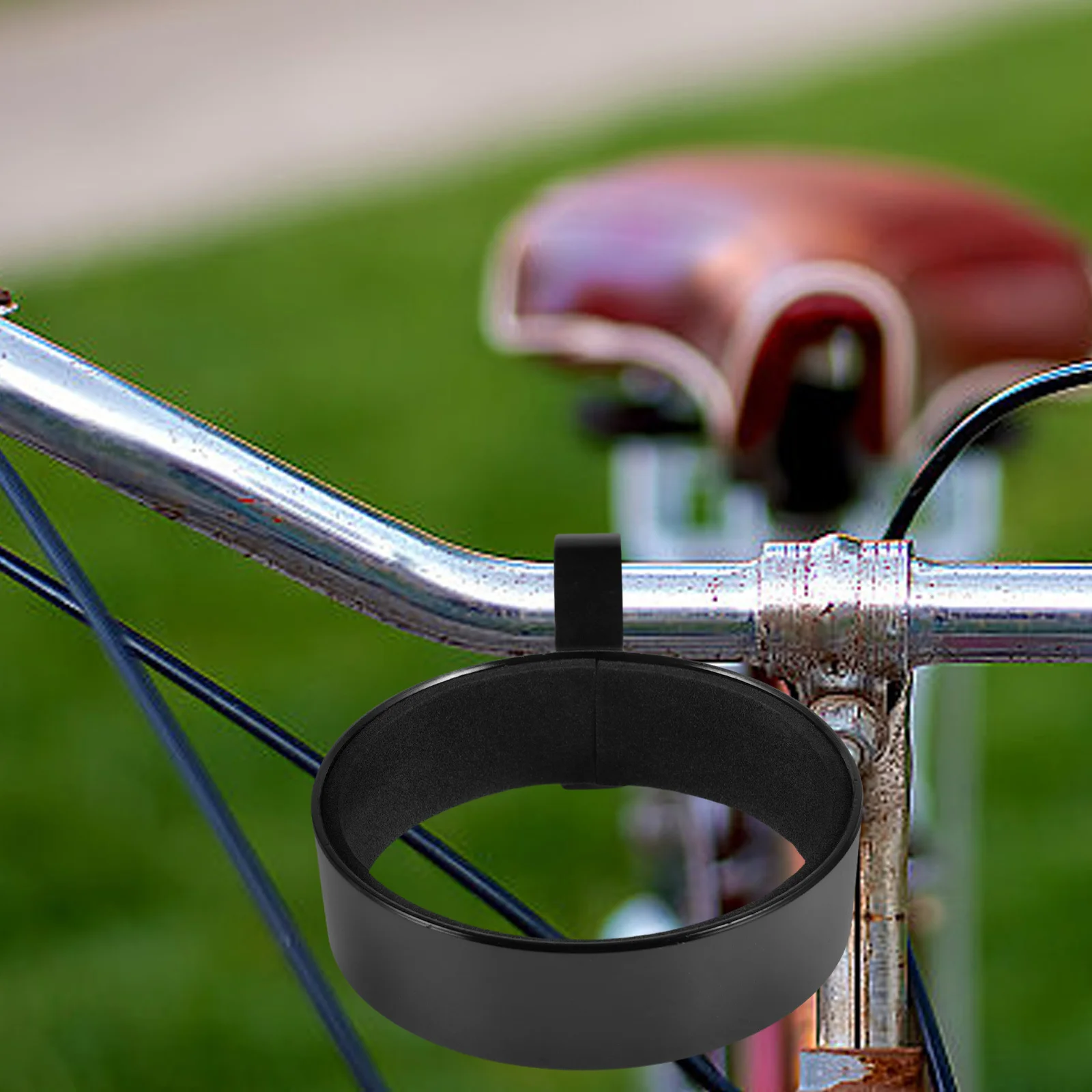 

Vintage Aluminum Alloy Bicycle Water Bottle Holder Lightweight Handlebar Cup Holder for Road Mountain Bike Cycling Riding