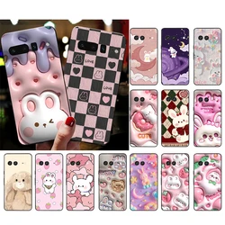 Rabbit Bunny Phone Case For Google Pixel 10 9 Pro XL 9A 8 7 6 Pro Pixel 8A 7A 6A Pixel 8 7 6 5