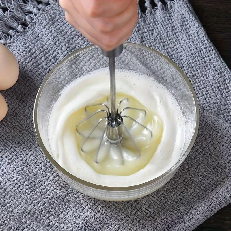 Portable Handheld Mixer, Easy Operate, for Whipping Cream and Beating Eggs, Kitchen Baking Cooking Mixing Tool