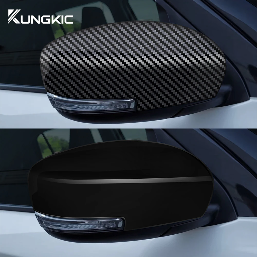 غطاء مرآة الرؤية الخلفية للسيارة من ألياف الكربون ABS لملحقات سوزوكي سويفت 2017 2018 2019 2020 2021 2022 2023 2024 2025 #5