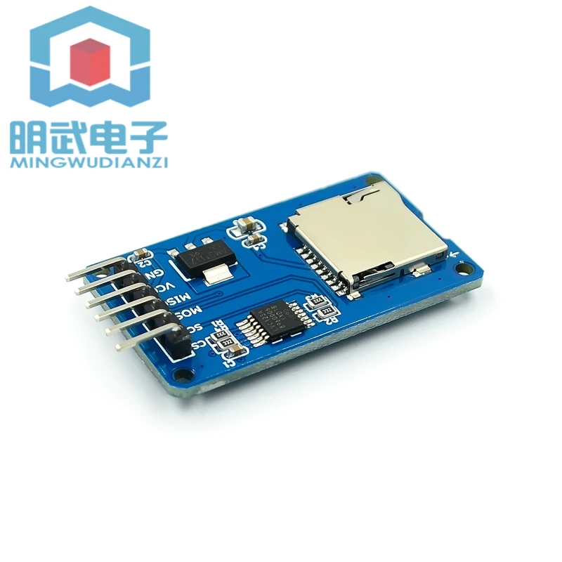 Micro SD Card Module SPI Interface TF Card Reader With Level Conversion Chip