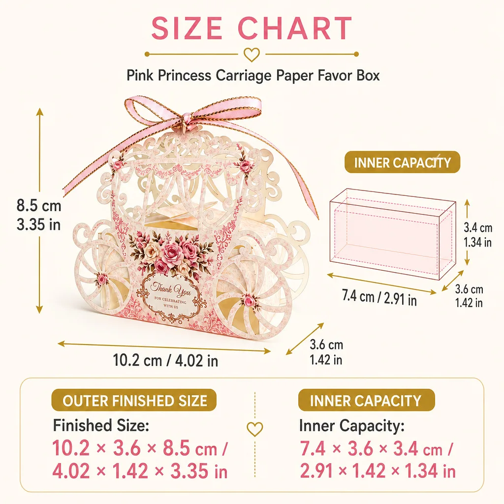 10 Pcs Laser‑Cut Hollow Candy Boxes, European Creative Floral Wedding Favor Paper Boxes for Guests view 6