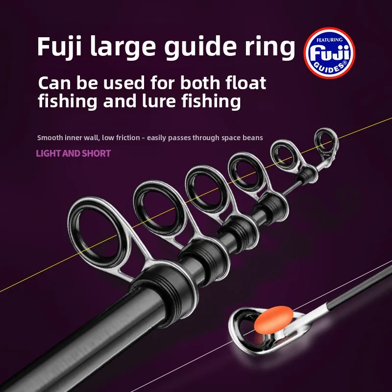 RYOBI Japan RYOBI ML Shortening Section Telescopic Lure Rod Set