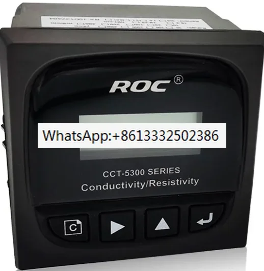 

CCT-5300 series conductivity and resistivity TDS online analyzer 5300E 5320E single meter