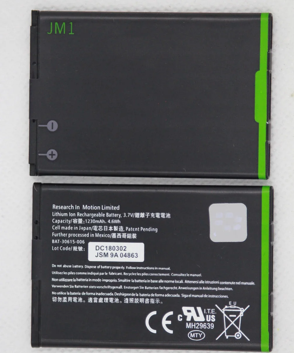 ISUNOO 1230mAh J-M1 JM1 Battery For BlackBerry Bold 9900 9790 9930 Torch 9850 9860 JM1 Replacement Li-ion batteria image 5