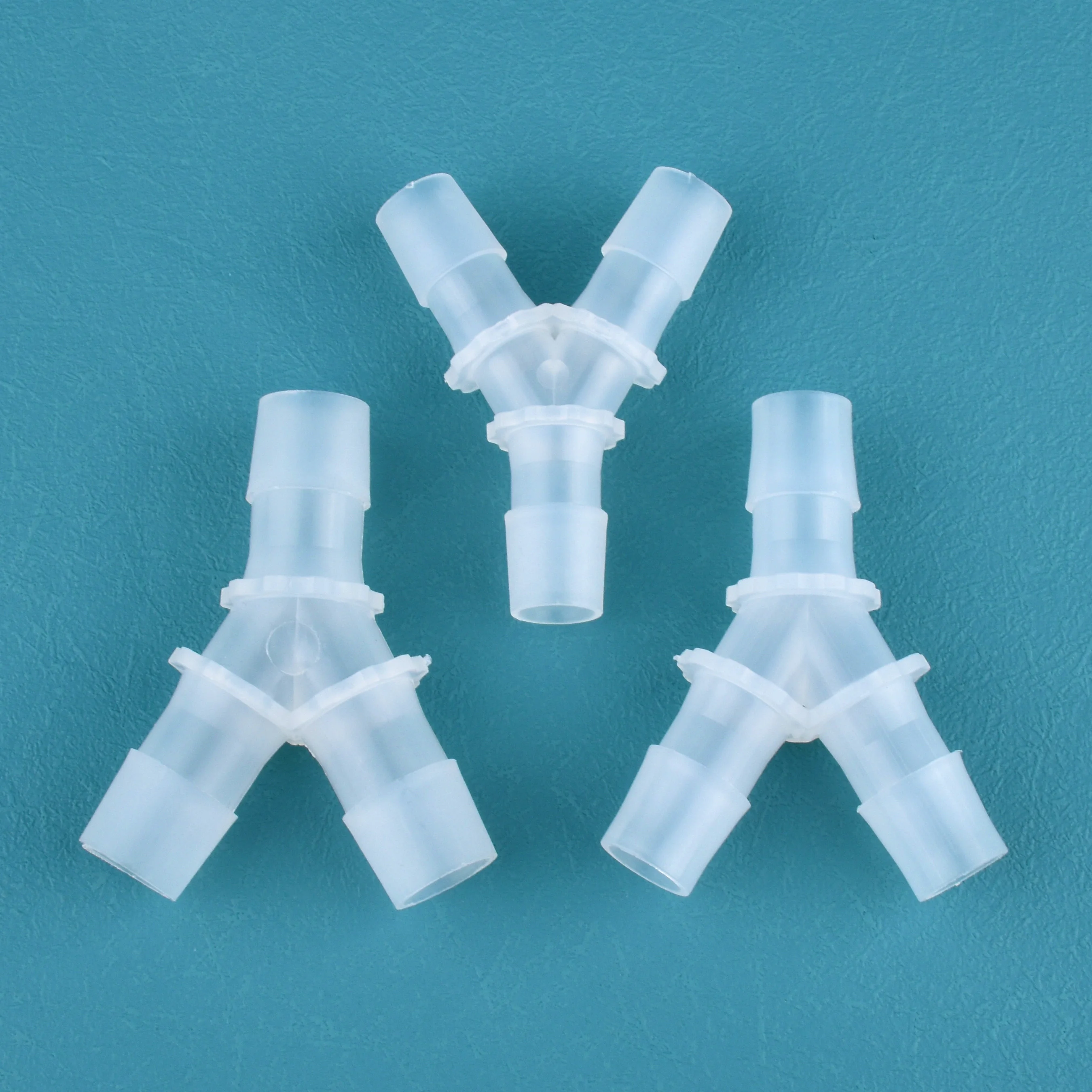 2~200 Pcs 14.2~20mm PP Y-Style Tee Connector Garden Irrigation Soft Water Pipe Pagoda Joint Aquarium Filter Hose Connector